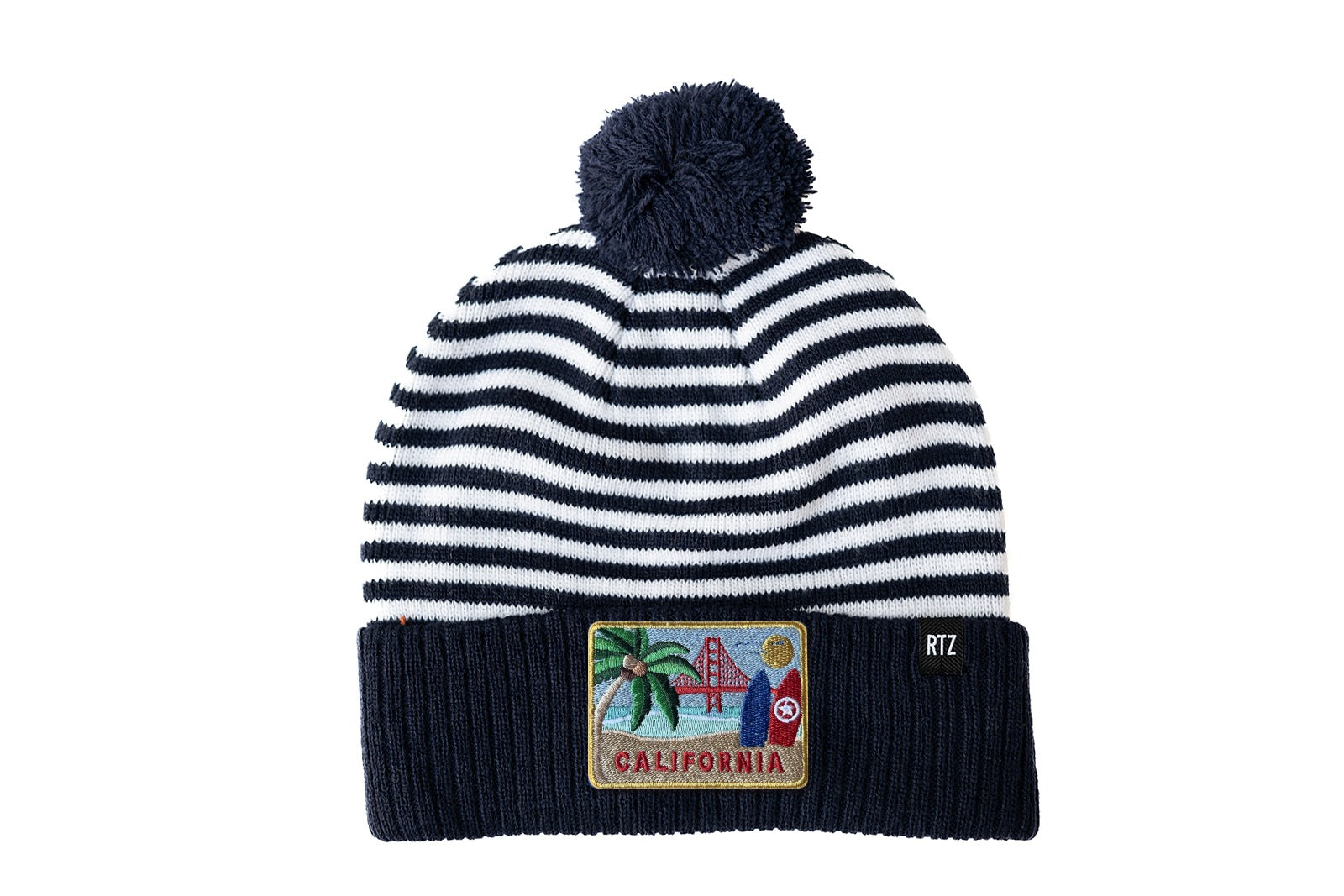California Pom Pom Hat