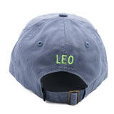 Dusty Blue Letter Baseball Hat