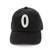 Black Number Baseball Hat