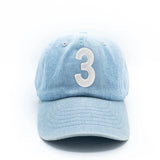 Denim Number Baseball Hat