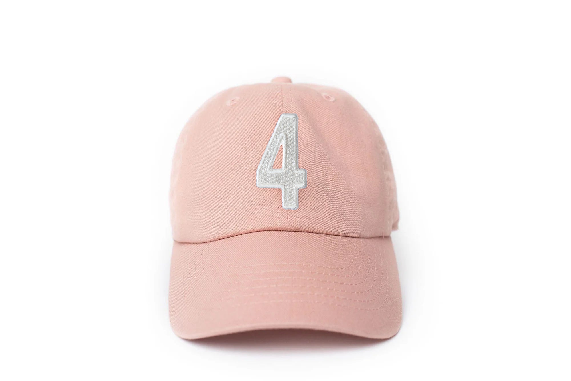 Dusty Rose Number Baseball Hat