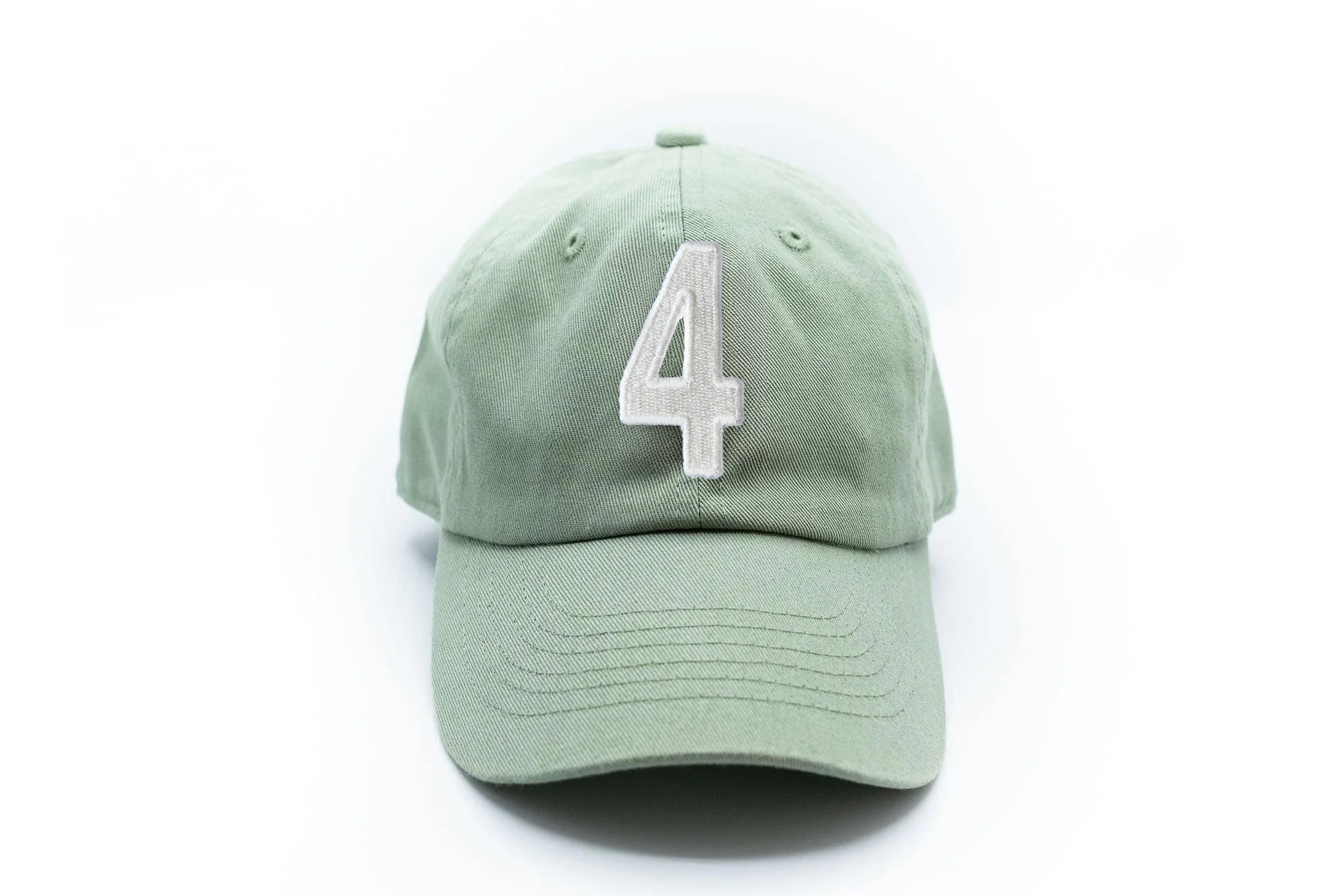 Dusty Sage Number Baseball Hat