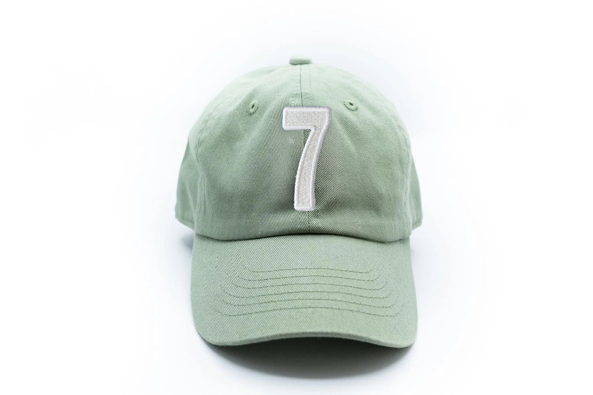 Dusty Sage Number Baseball Hat