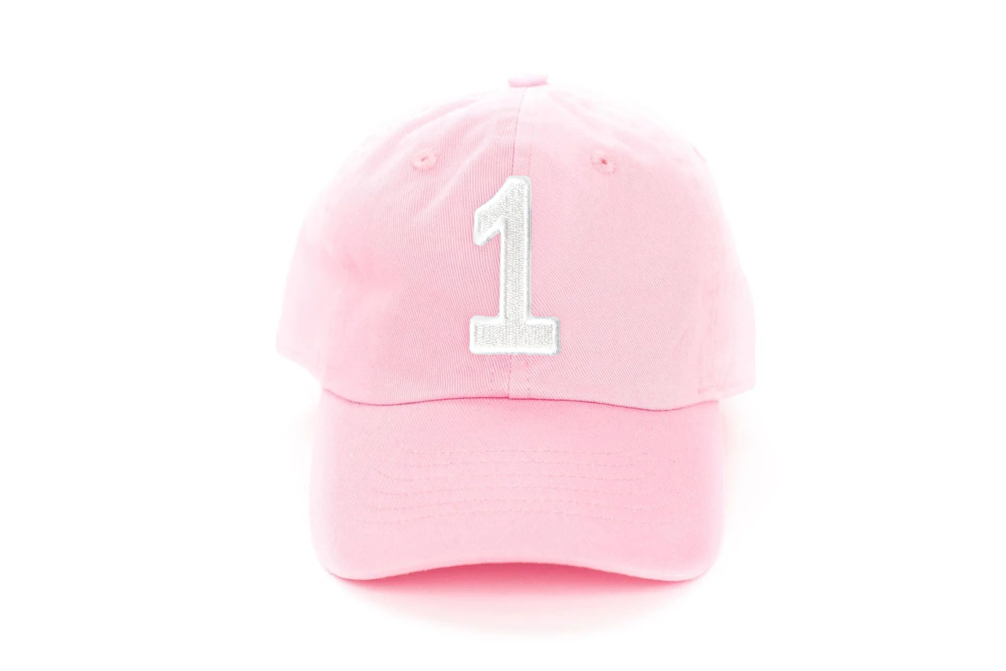 Light Pink Number Baseball Hat
