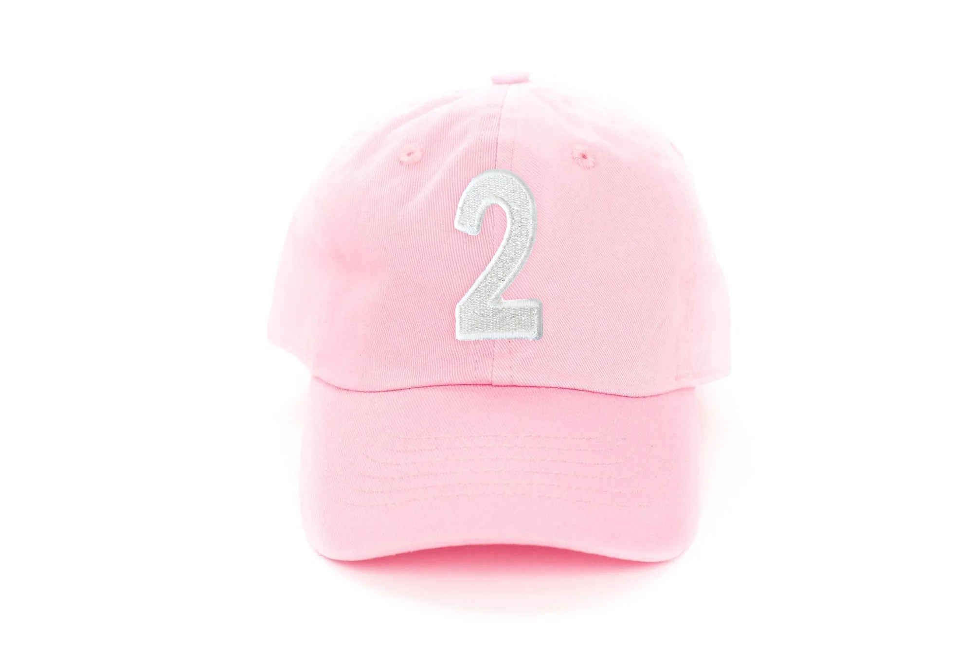 Light Pink Number Baseball Hat