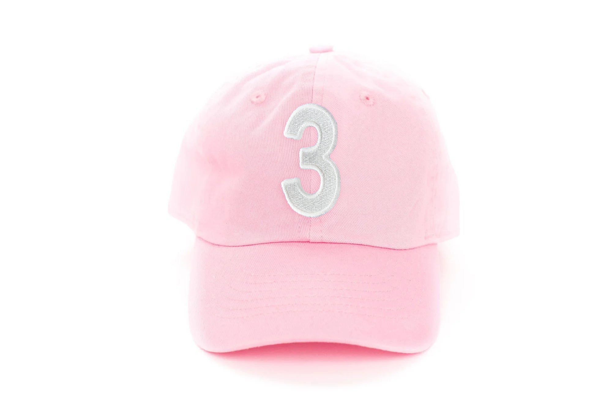 Light Pink Number Baseball Hat
