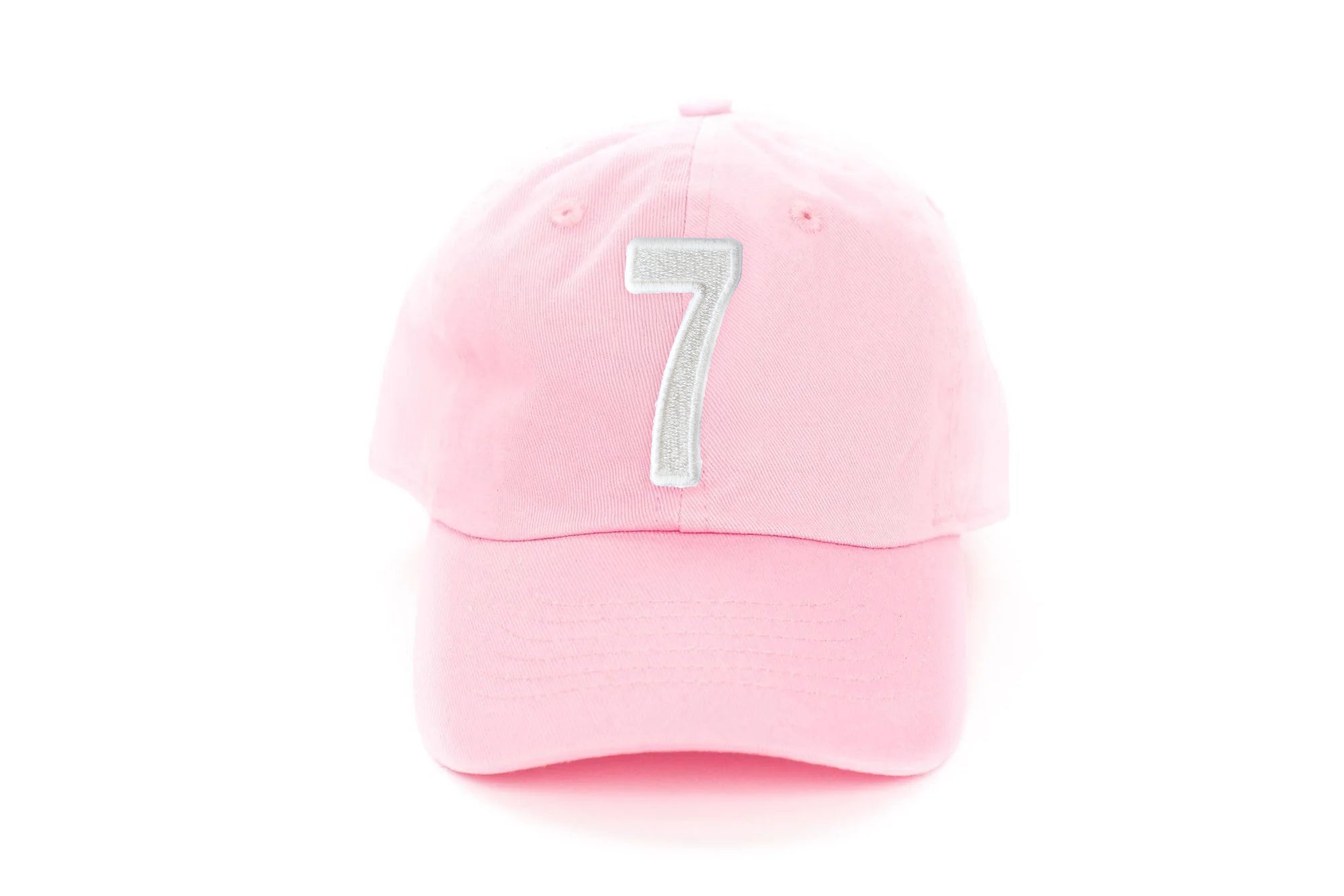 Light Pink Number Baseball Hat