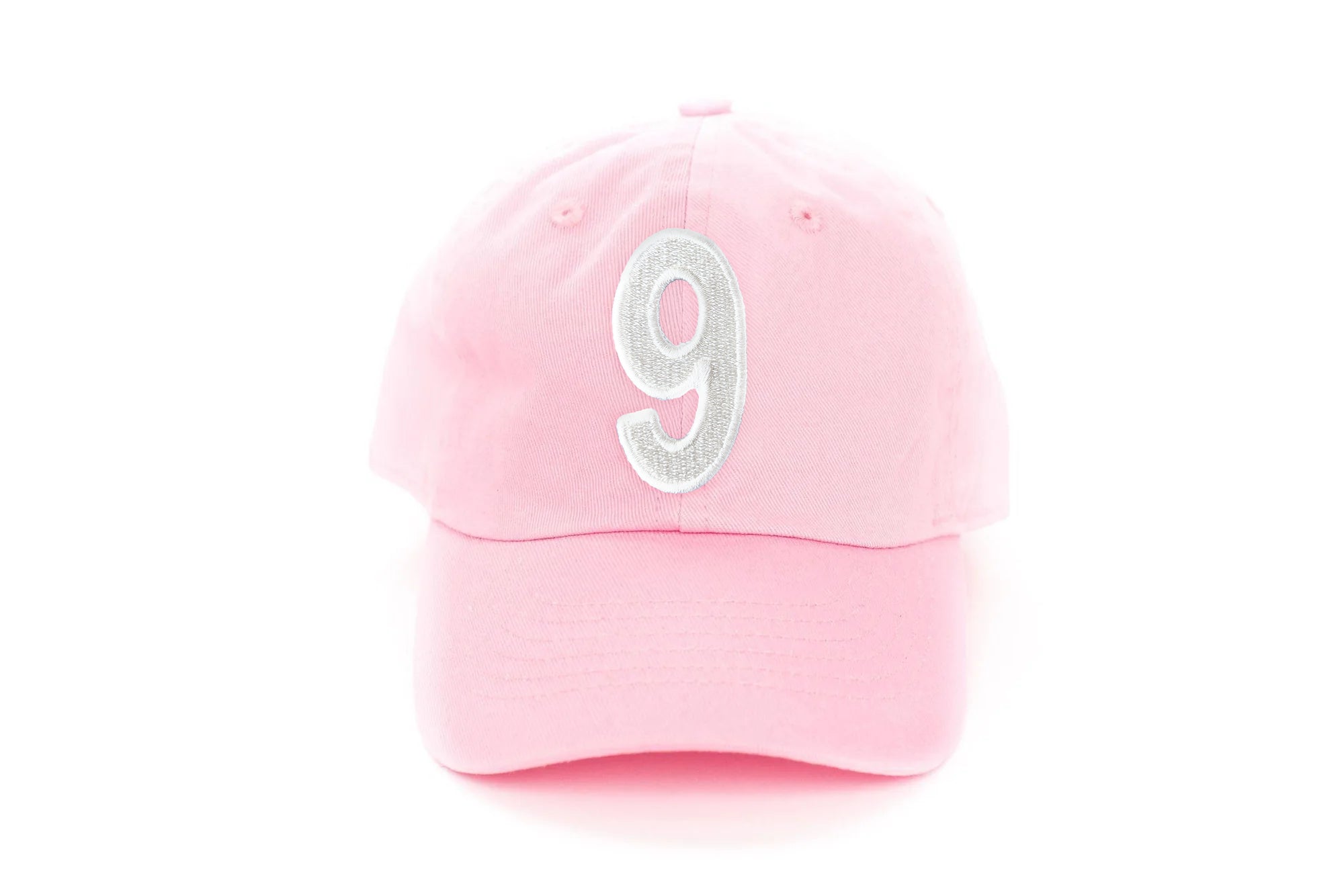 Light Pink Number Baseball Hat