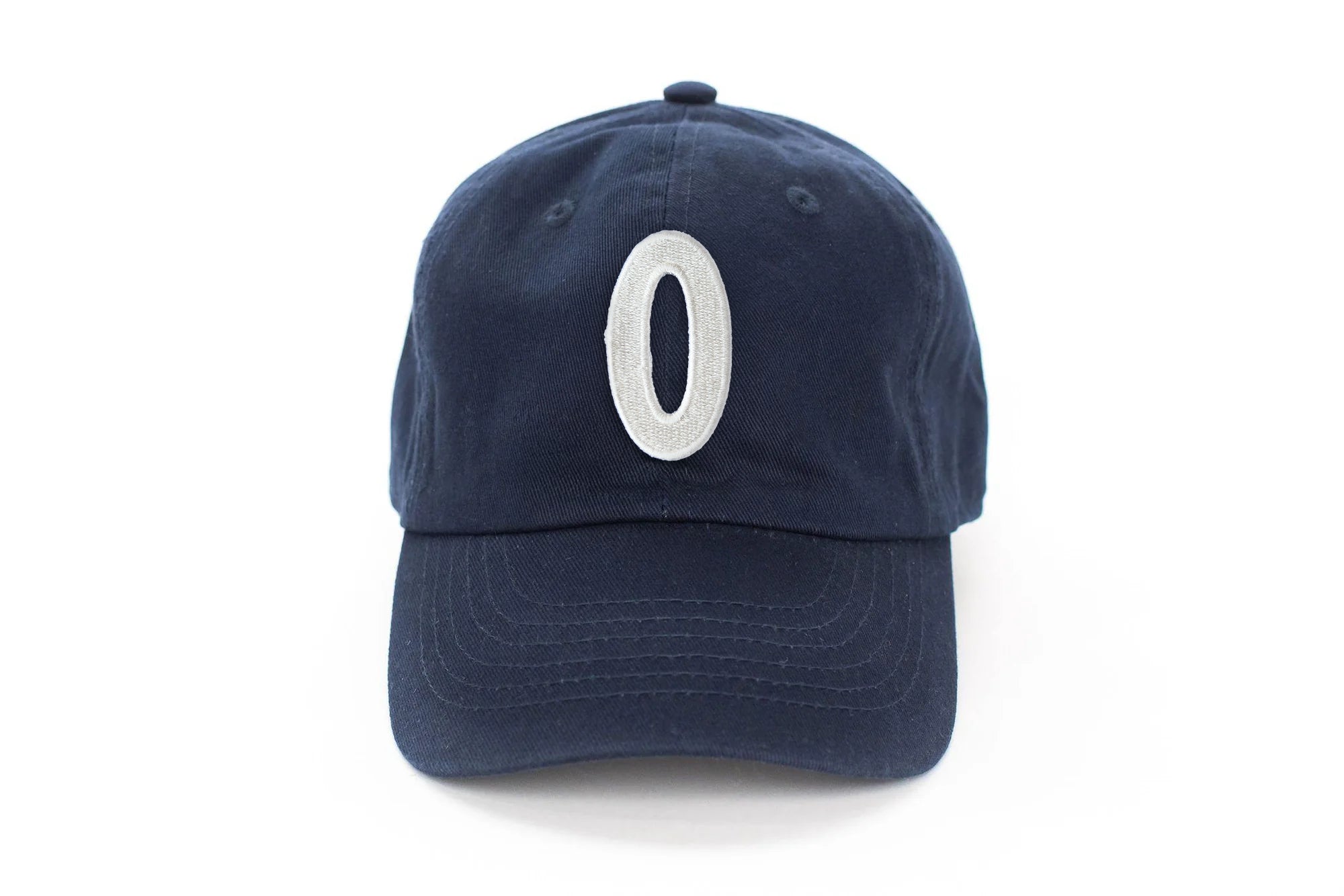 Navy Number Baseball Hat