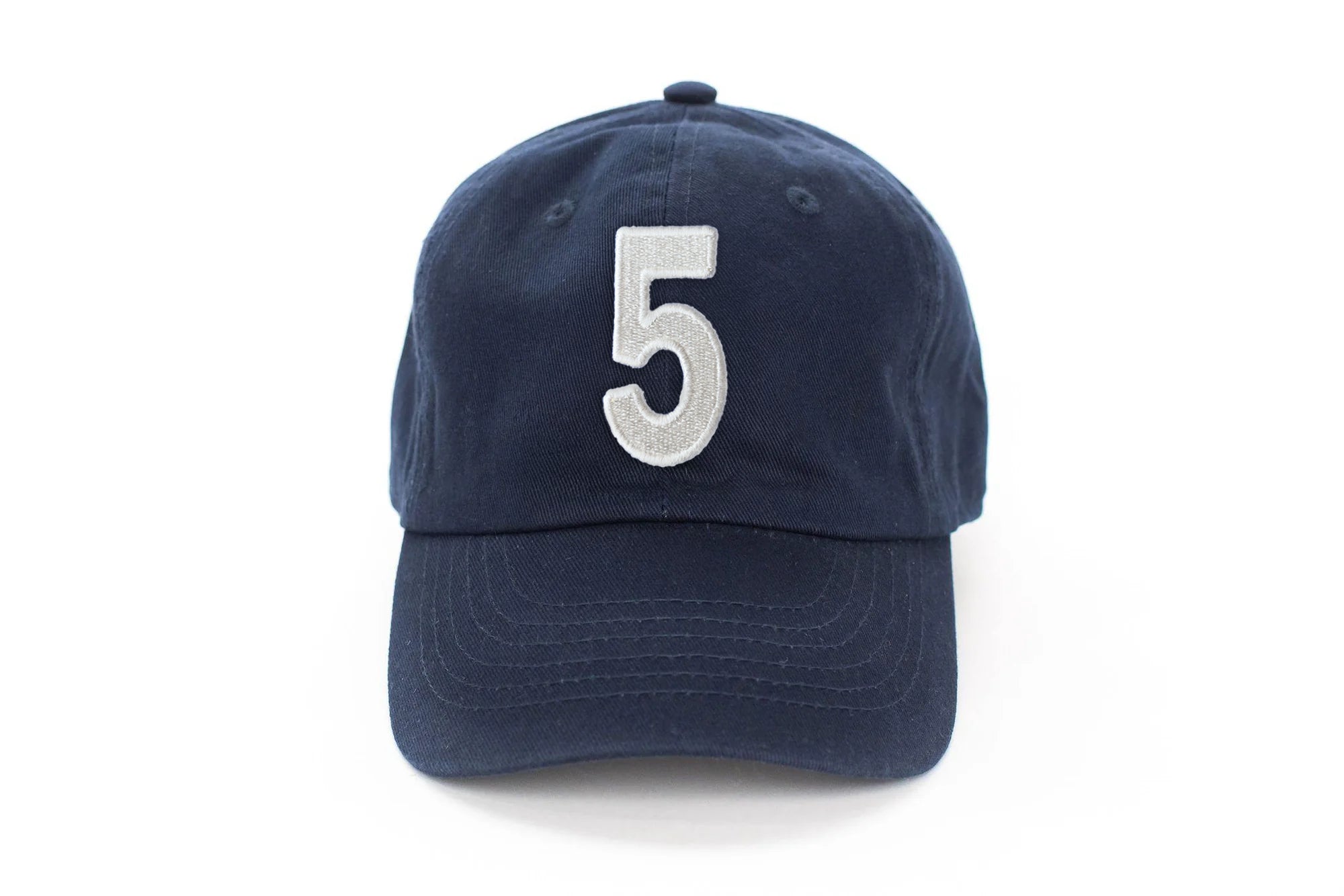 Navy Number Baseball Hat