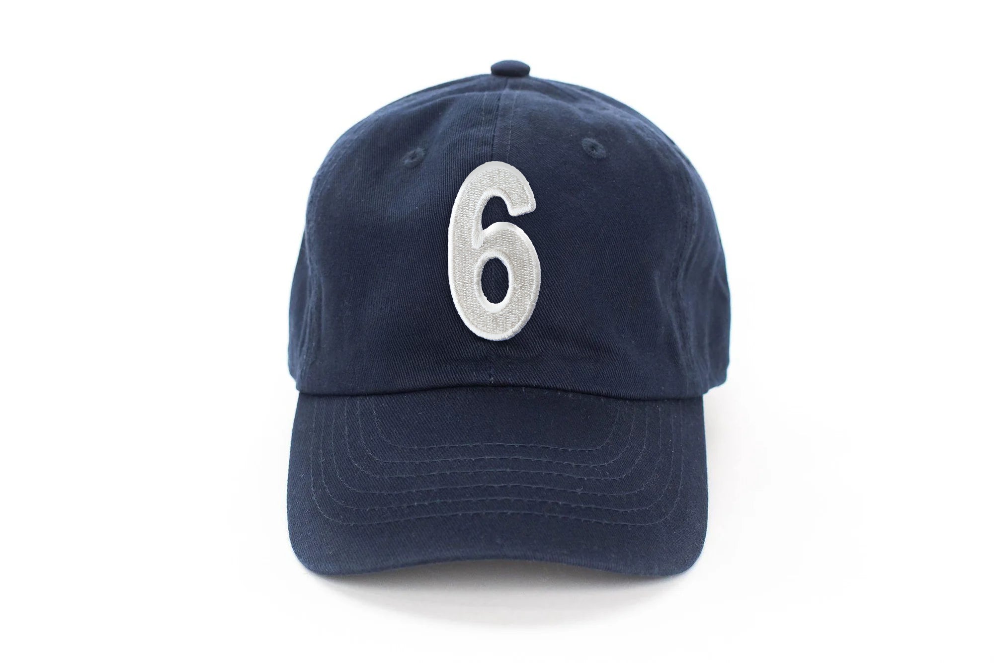 Navy Number Baseball Hat