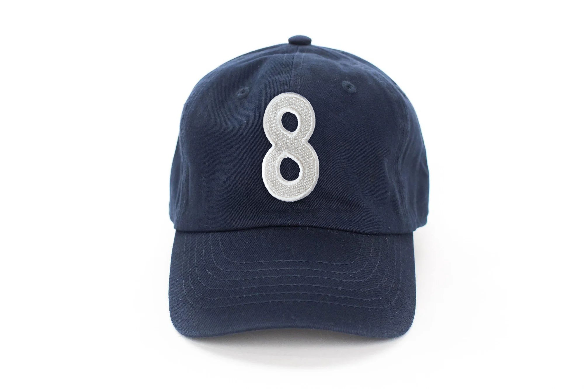 Navy Number Baseball Hat