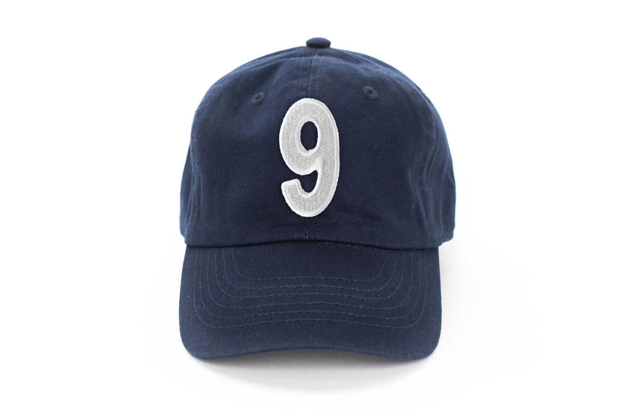 Navy Number Baseball Hat