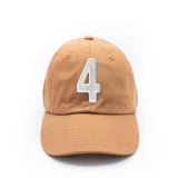 Terra Cotta Number Baseball Hat