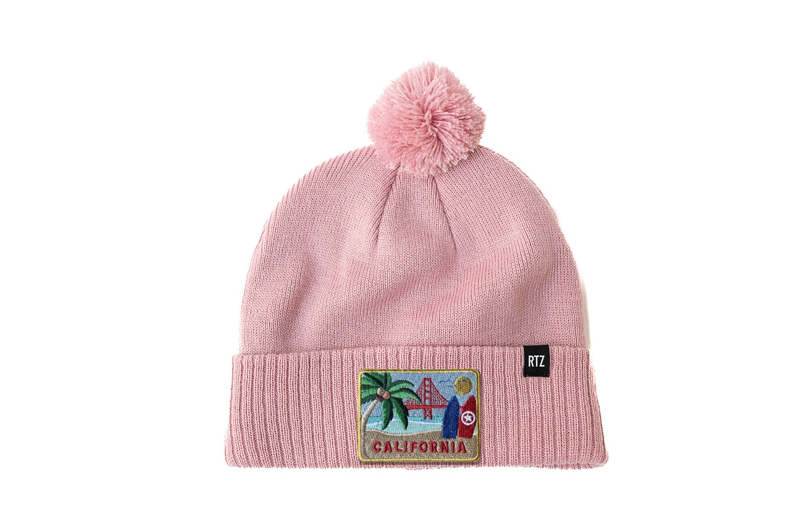 California Pom Pom Hat