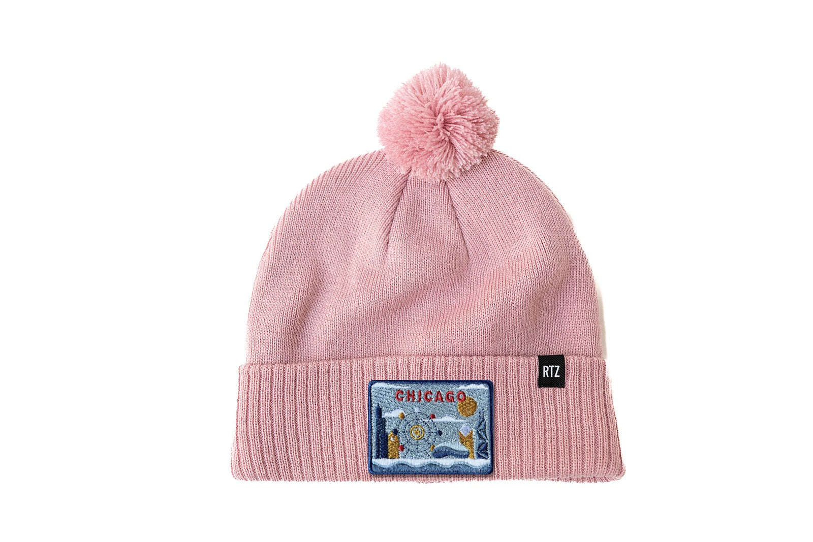 Chicago Pom Pom Hat