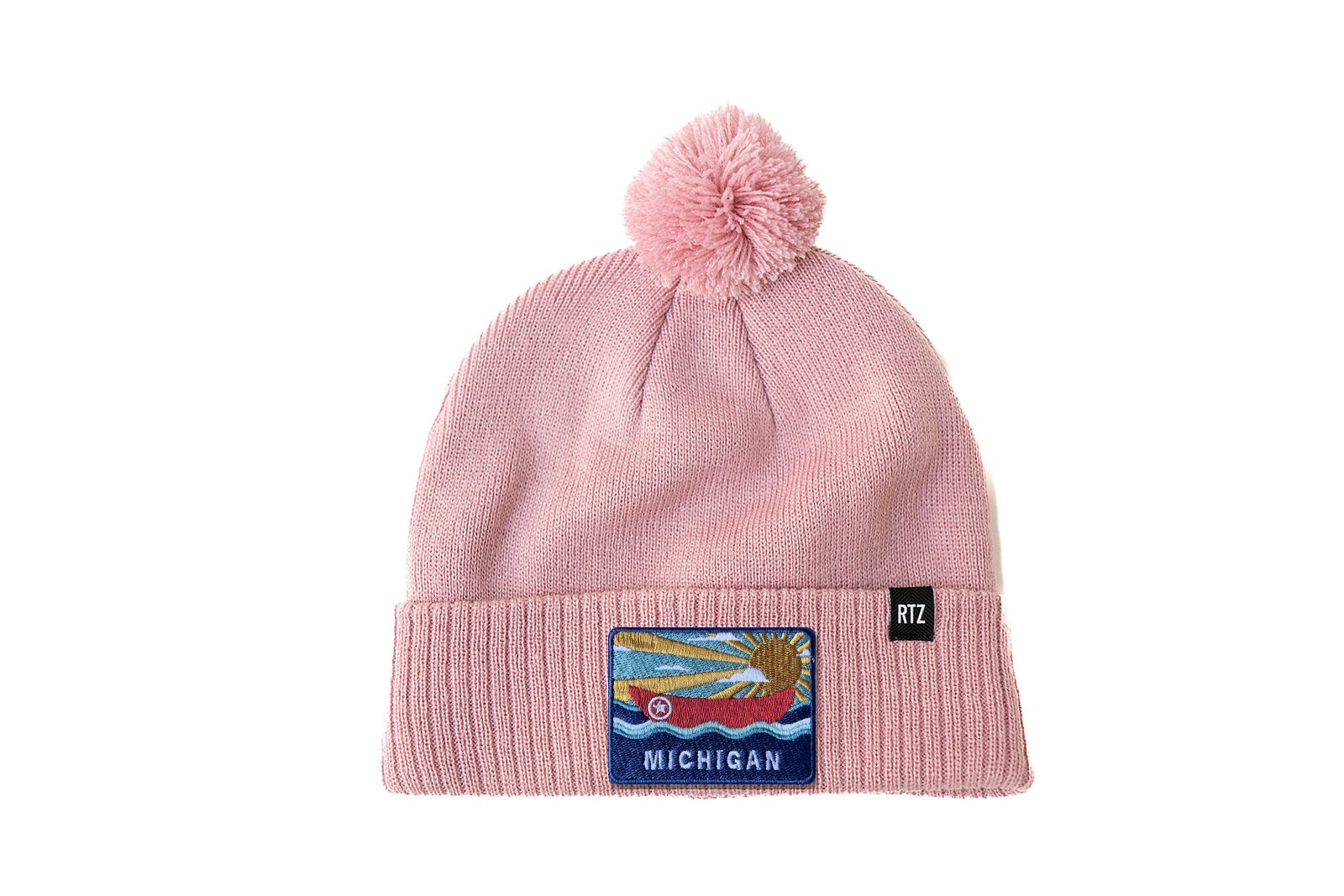 Michigan Pom Pom Hat