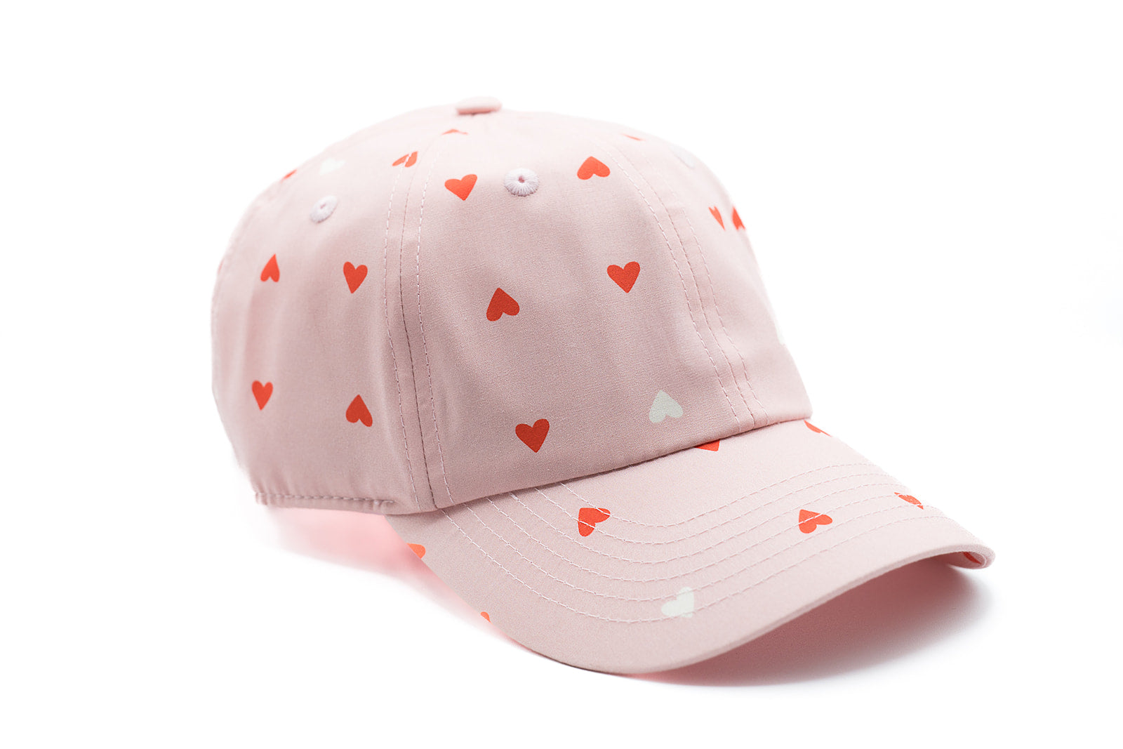 Pink Hearts Letter Baseball Hat