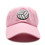 Volleyball Patch Ponytail Hat