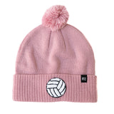 Volleyball Patch Pom Pom Hat