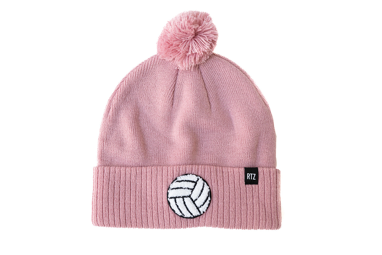 Volleyball Patch Pom Pom Hat