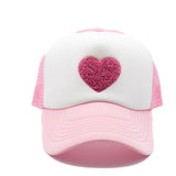Terry Heart Foam Trucker Hat