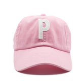 Light Pink Letter Ponytail Hat