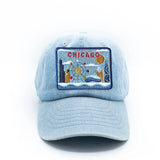 Chicago Postcard Baseball Hat