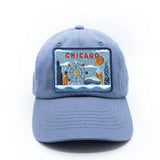 Chicago Postcard Baseball Hat