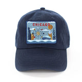 Chicago Postcard Baseball Hat