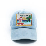 Florida Postcard Baseball Hat
