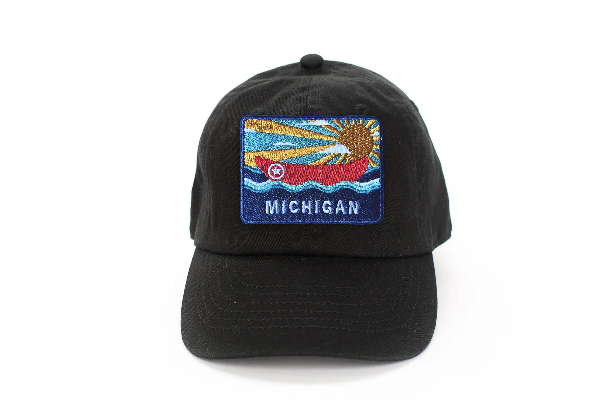 Michigan Postcard Baseball Hat