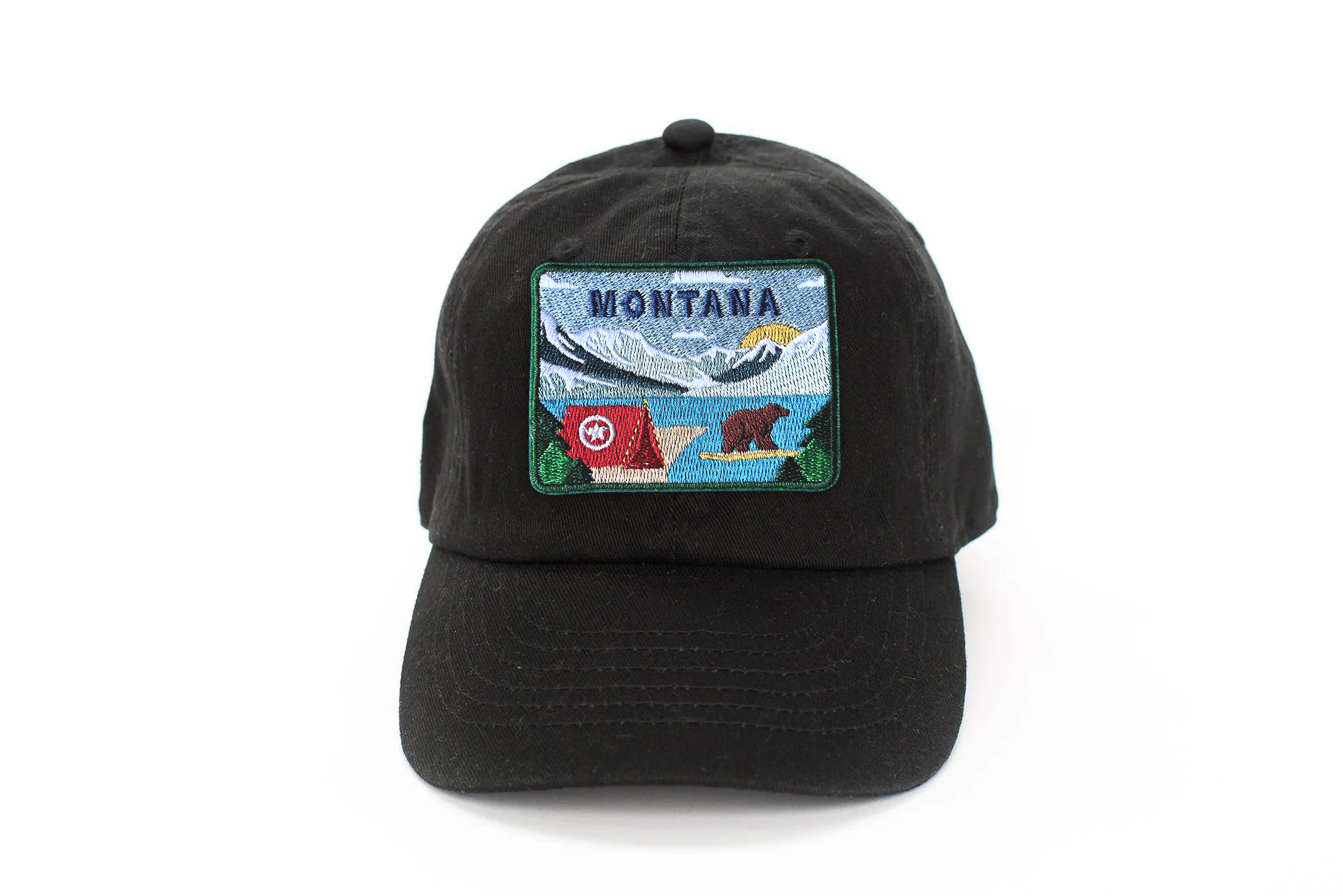 Montana Postcard Baseball Hat