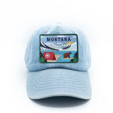 Montana Postcard Baseball Hat