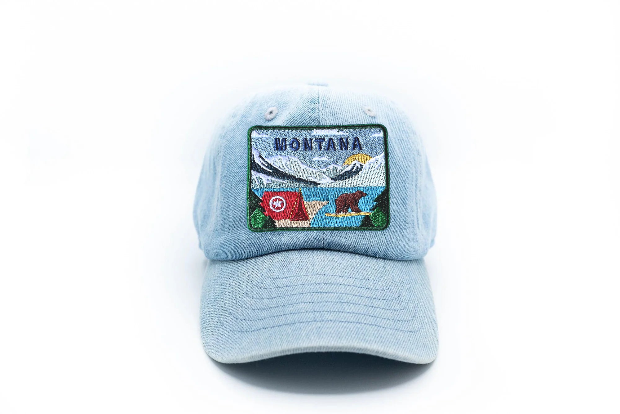 Montana Postcard Baseball Hat