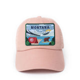 Montana Postcard Baseball Hat