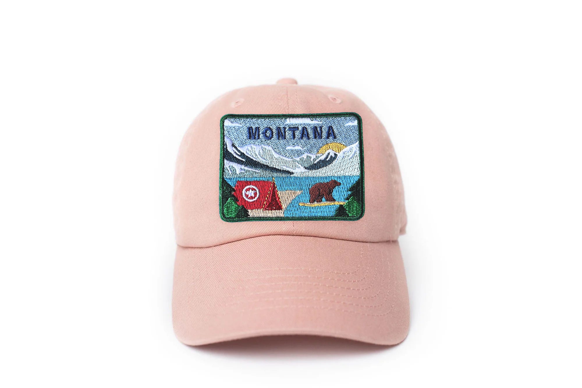 Montana Postcard Baseball Hat