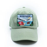 Montana Postcard Baseball Hat