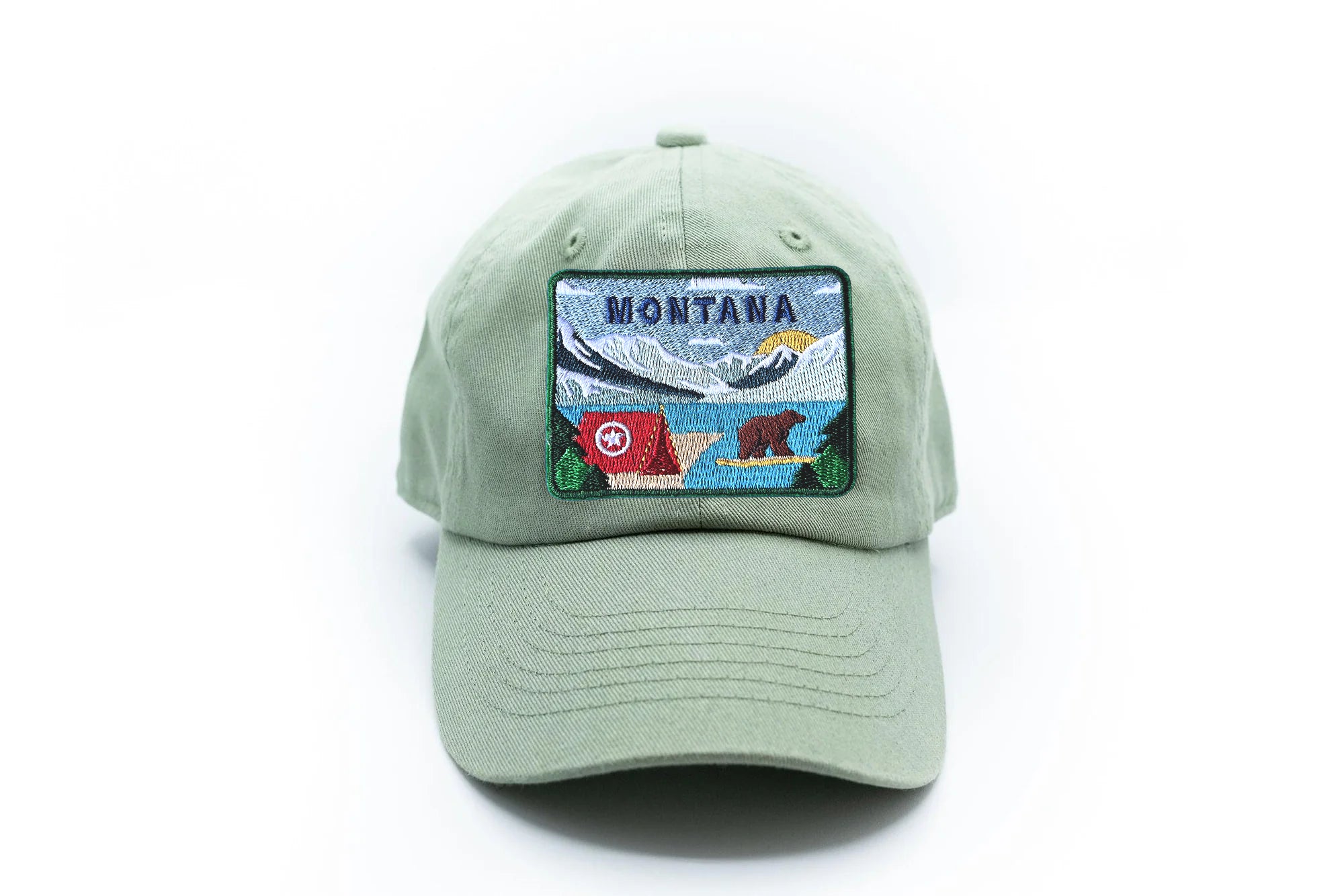 Montana Postcard Baseball Hat