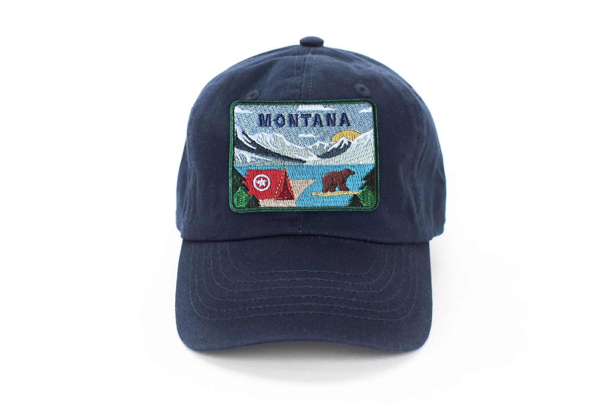 Montana Postcard Baseball Hat