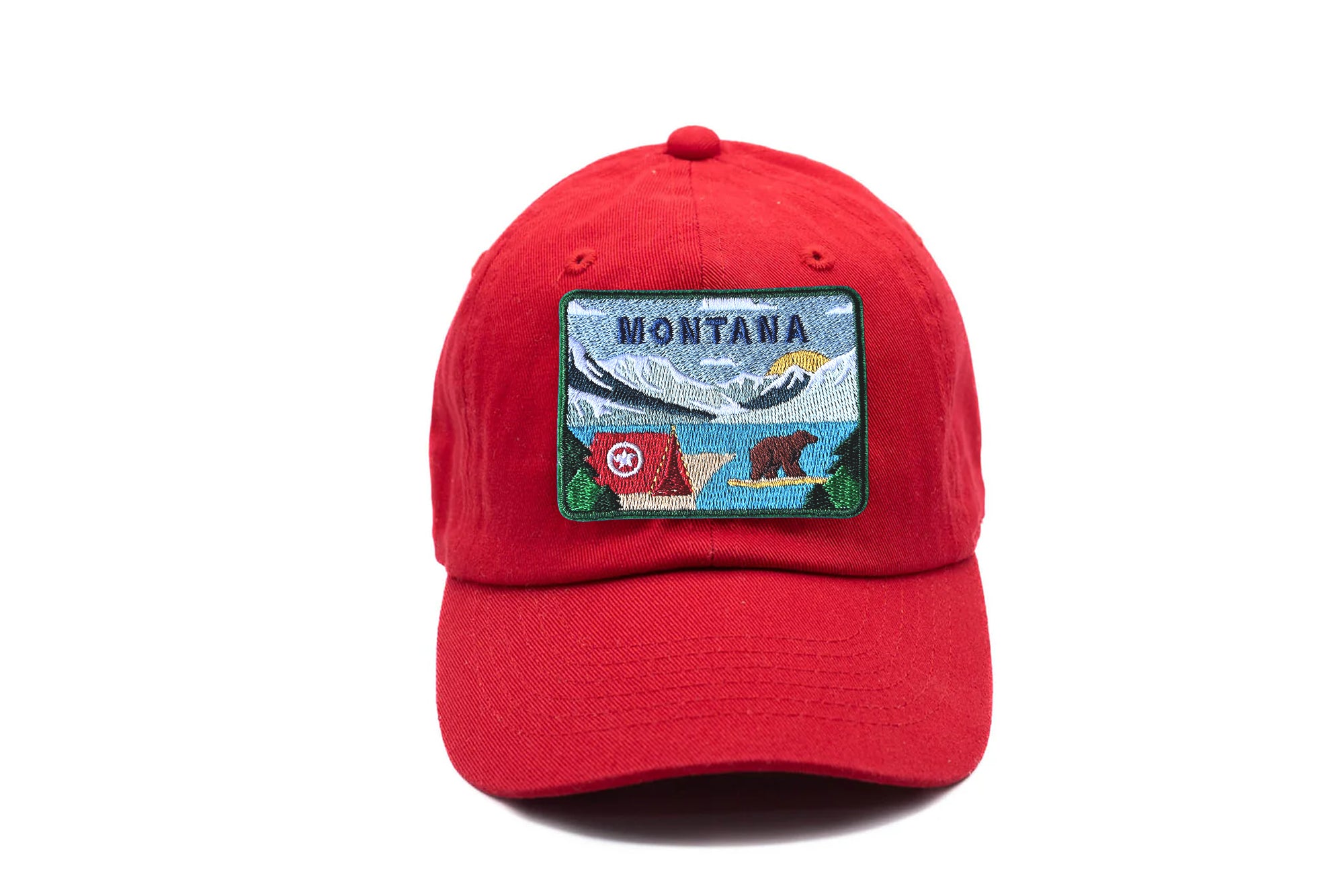 Montana Postcard Baseball Hat