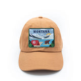 Montana Postcard Baseball Hat