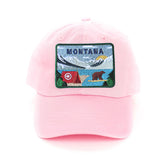 Montana Postcard Baseball Hat