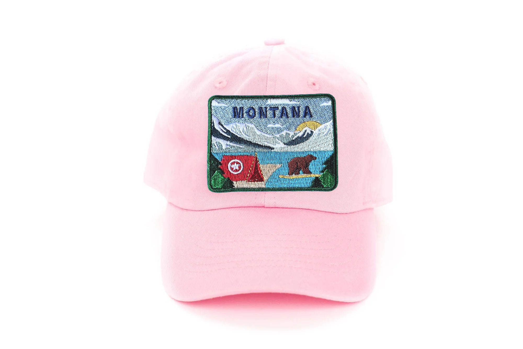 Montana Postcard Baseball Hat