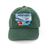 Montana Postcard Baseball Hat