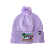 California Pom Pom Hat