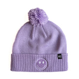 Smiley Pom Pom Hat