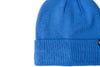 Custom Text Cobalt Pom Pom Hat