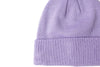 Custom Text Purple Pom Pom Hat