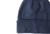 Custom Text Navy Pom Pom Hat